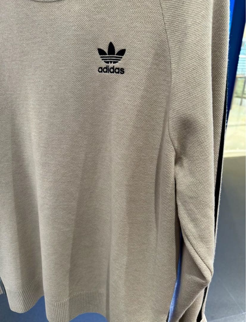 海外限定2XS ADIDAS KNIT CREWニットクルー IX7816