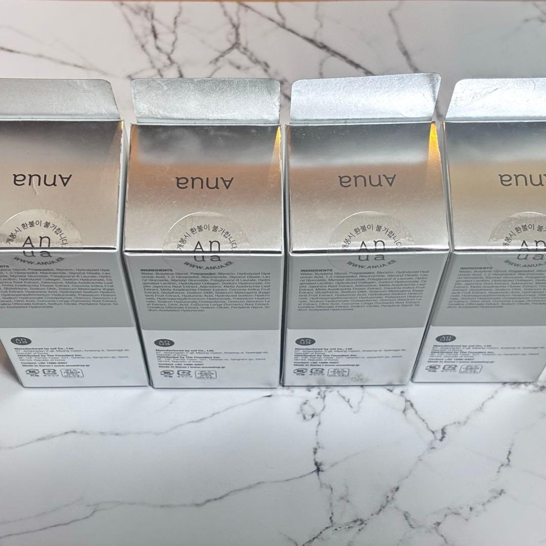 【新品未使用】Anua 100+ 美容液 4本セット