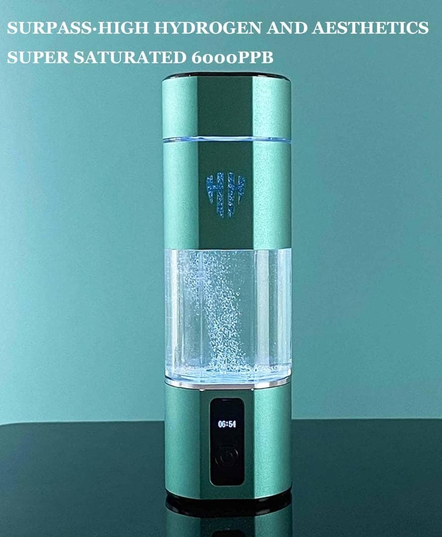 BlueVida 6000PPB 水素水生成ボトル SPE PEM 水水素生成器