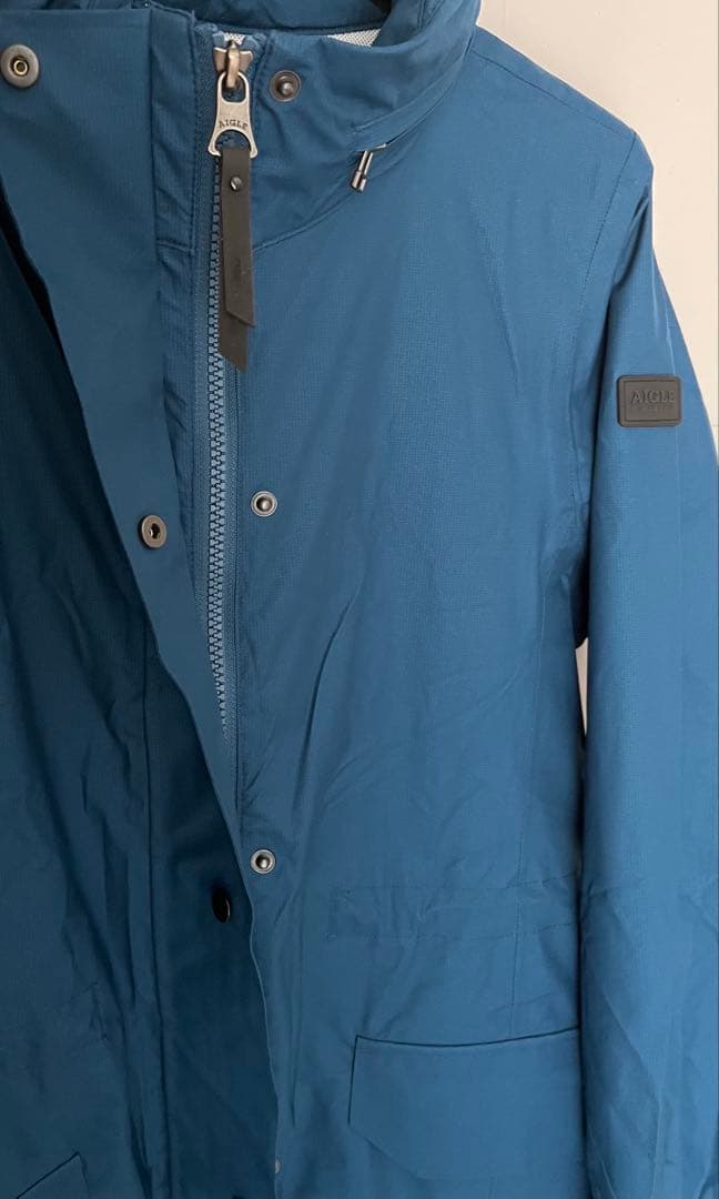 AIGLE エーグル 透湿防水 ジブル ライディング コート