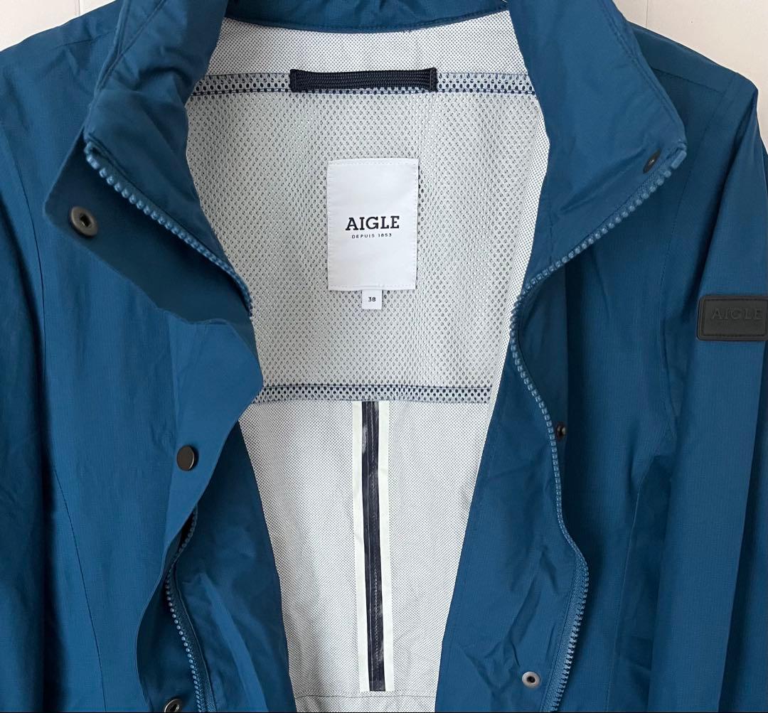 AIGLE エーグル 透湿防水 ジブル ライディング コート