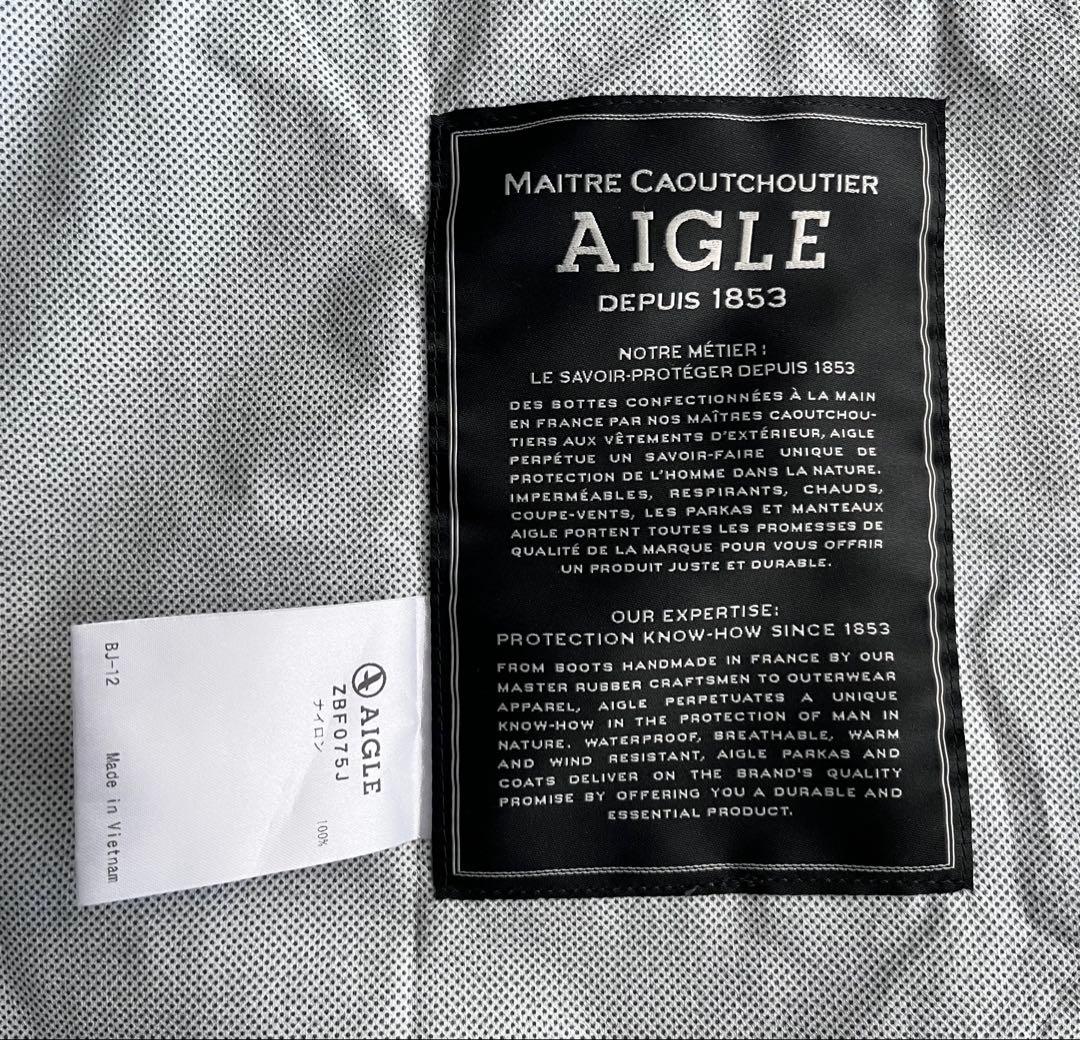 AIGLE エーグル 透湿防水 ジブル ライディング コート