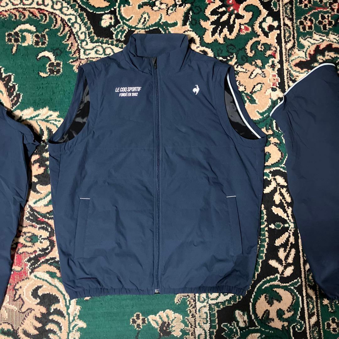 le coq sportif 2way ルコックゴルフ　LL中綿ブルゾンベスト