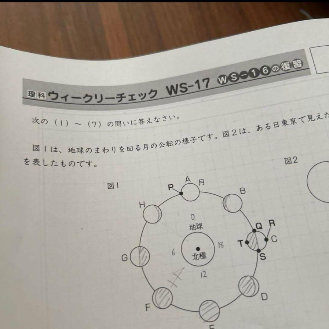 ㉓ サピックス　SAPIX 理科　知識の20題　ウィークリーチェック