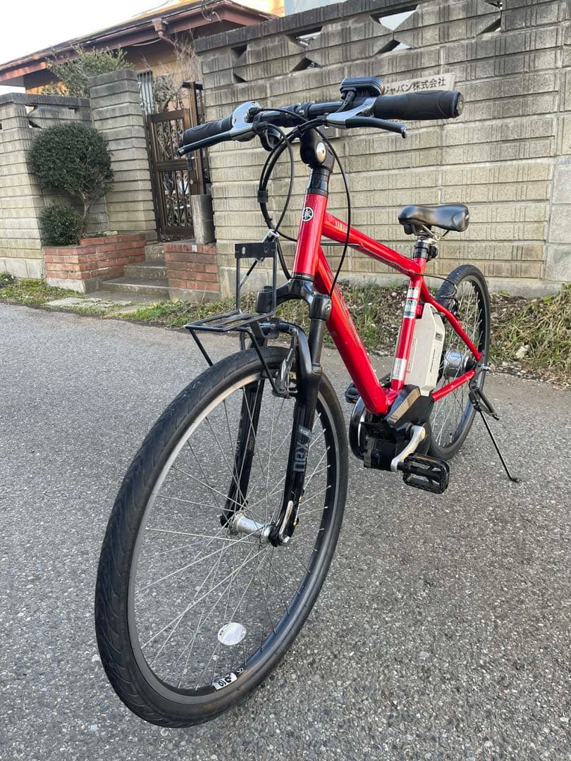 はまぴー　赤色 電動アシスト自転車 スポーツタイプ