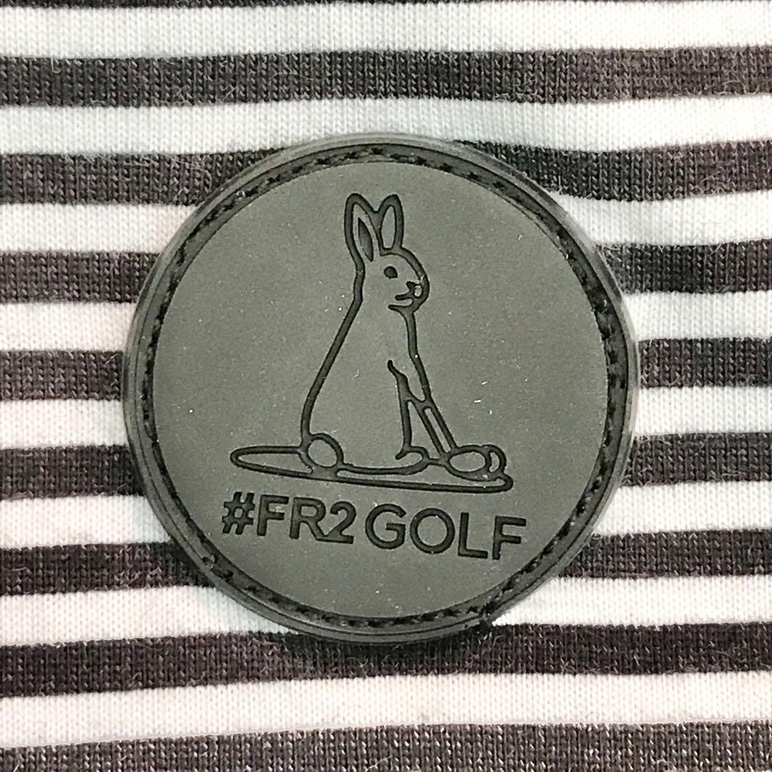 #FR2GOLF シャツワンピース M ショート ボーダー スカート S3377