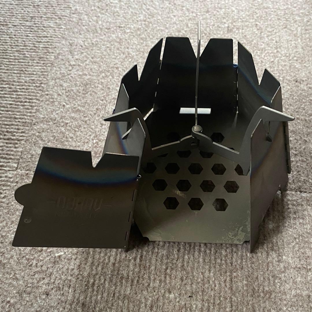 VARGO チタン ヘキサゴンウッドストーブ & チタニウムコンバーターストーブ