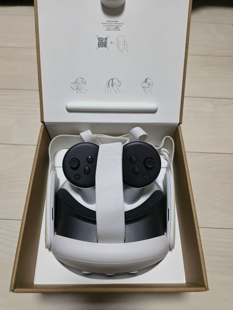 【ほぼ未使用・美品】 Quest 3 512GB VRヘッドセット