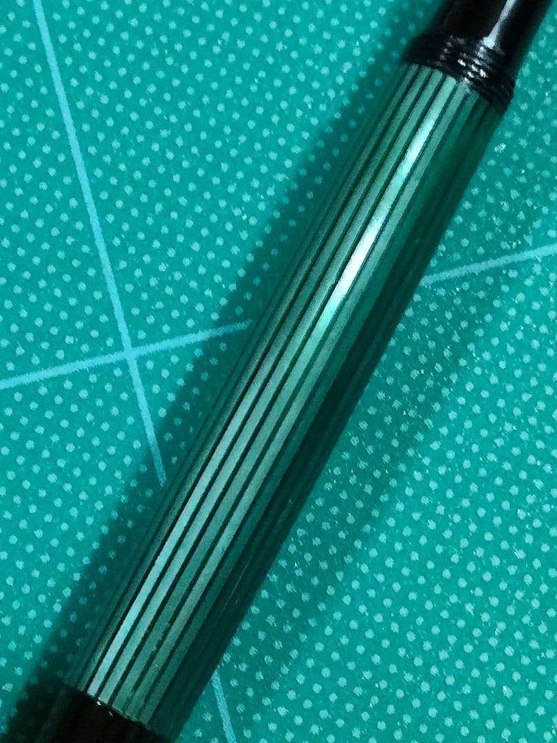 Pelikan　M400　#500　green　stripe　緑縞　万年筆