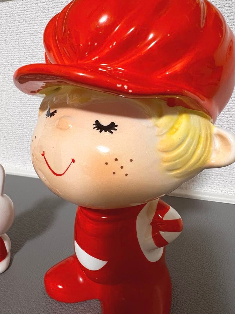 【希少・骨董品】水森亜土/内藤ルネ　 置き物・貯金箱