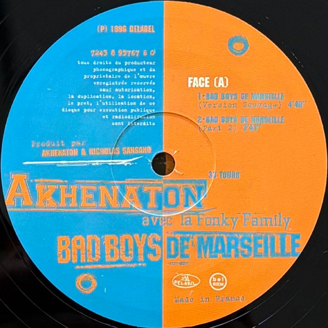 AKHENATON　BAD BOYS DE MARSEILLE　12INCH