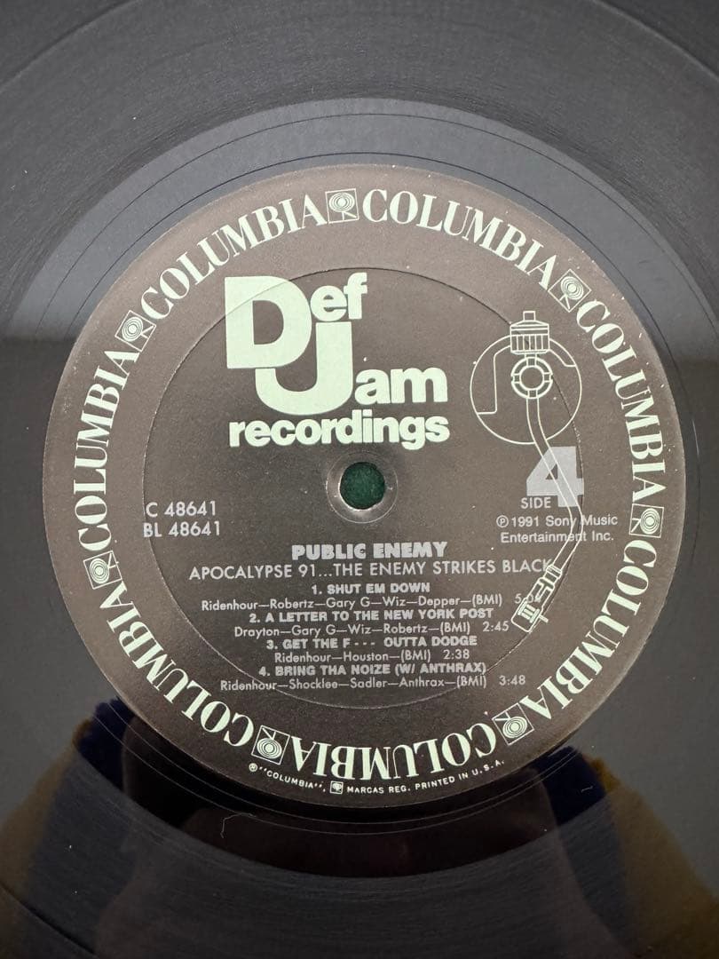 PUBLIC ENEMY レコード　original 盤美品