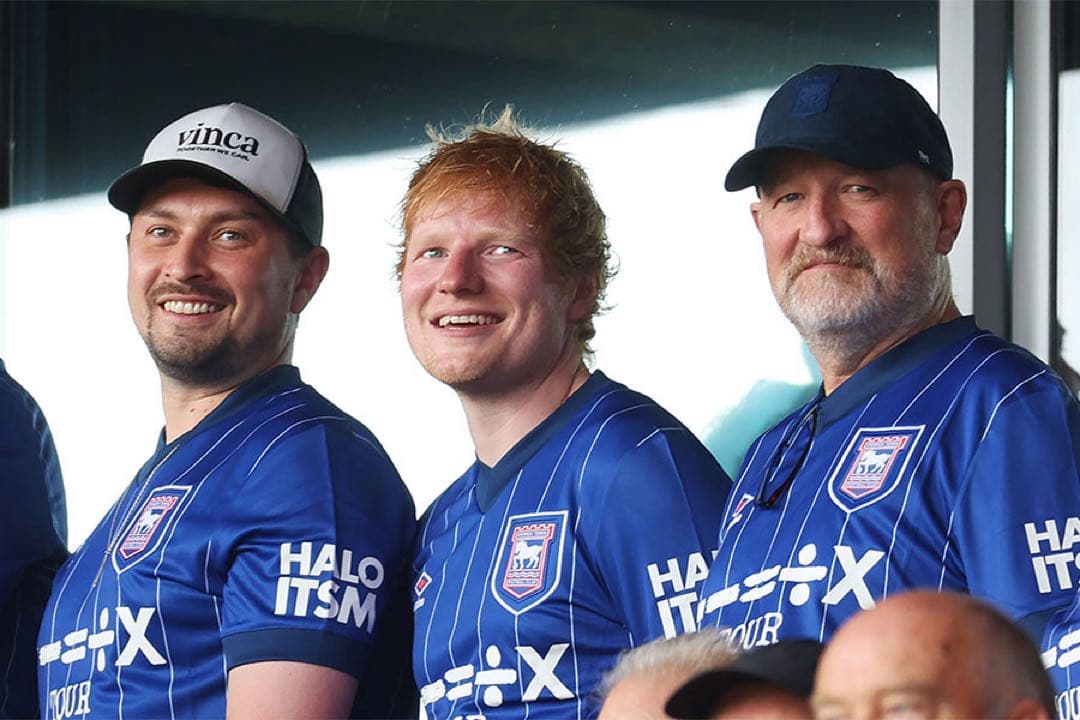 【超レア】ED SHEERAN(エドシーラン)×IPSWICH 公式ユニフォーム