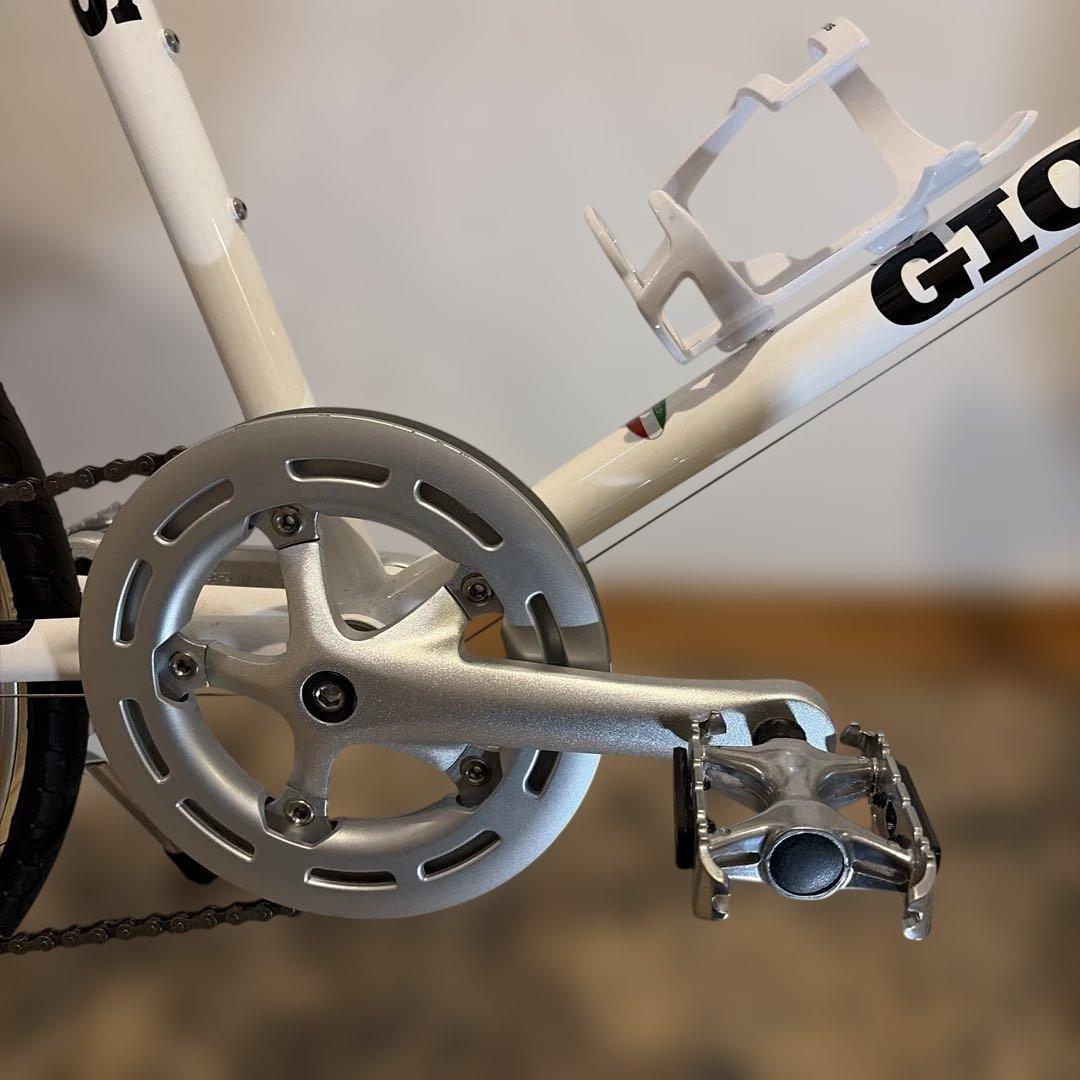 GIOS MIGNON ホワイト ミニベロ　510 手渡し