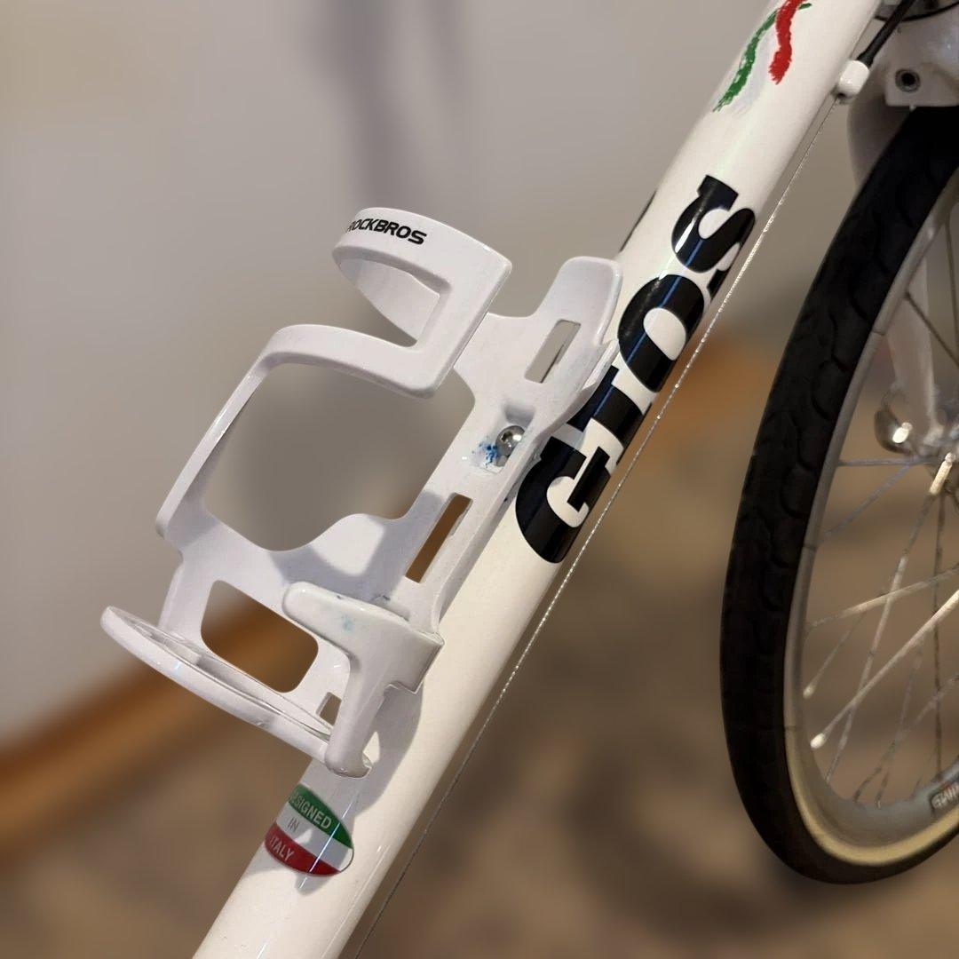 GIOS MIGNON ホワイト ミニベロ　510 手渡し