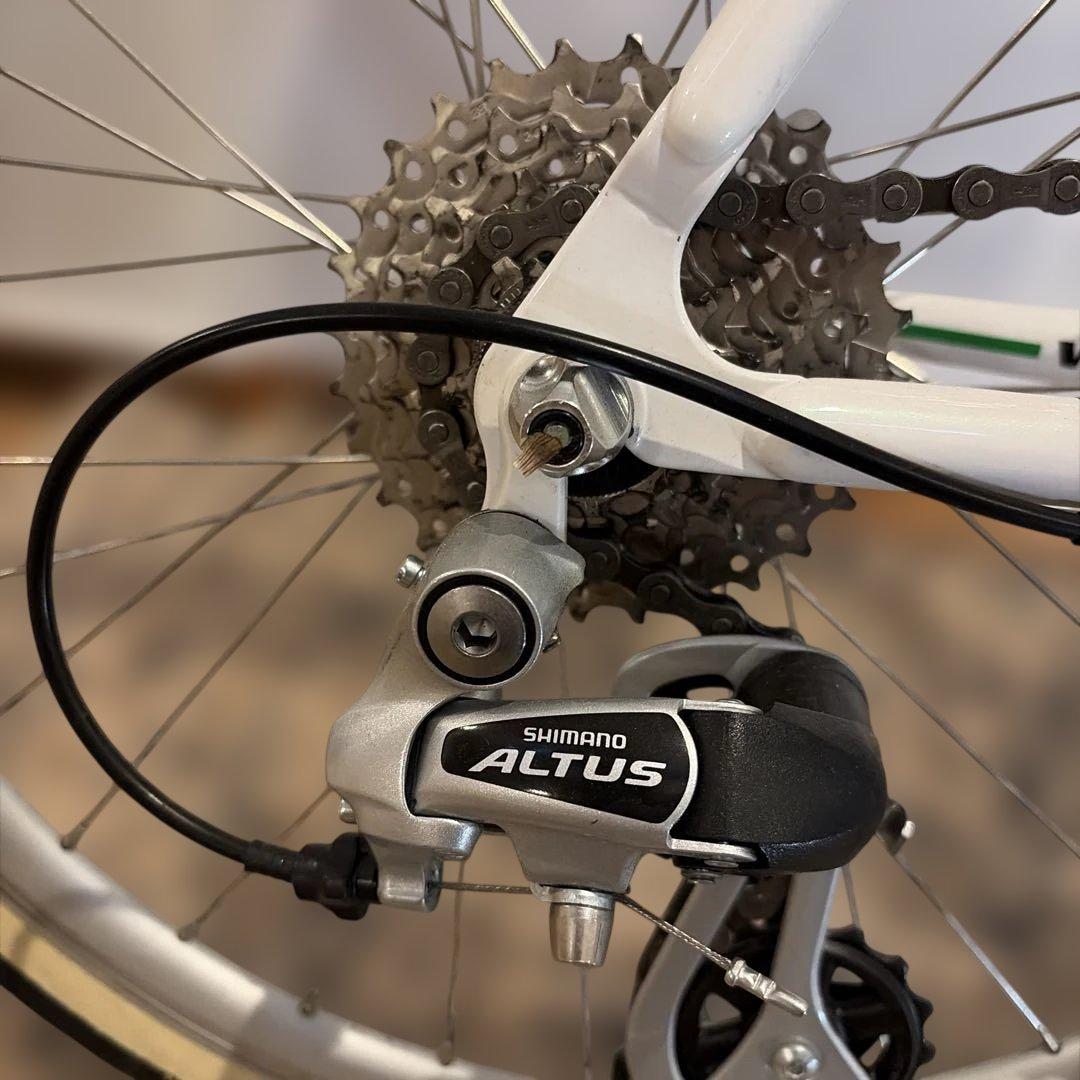 GIOS MIGNON ホワイト ミニベロ　510 手渡し