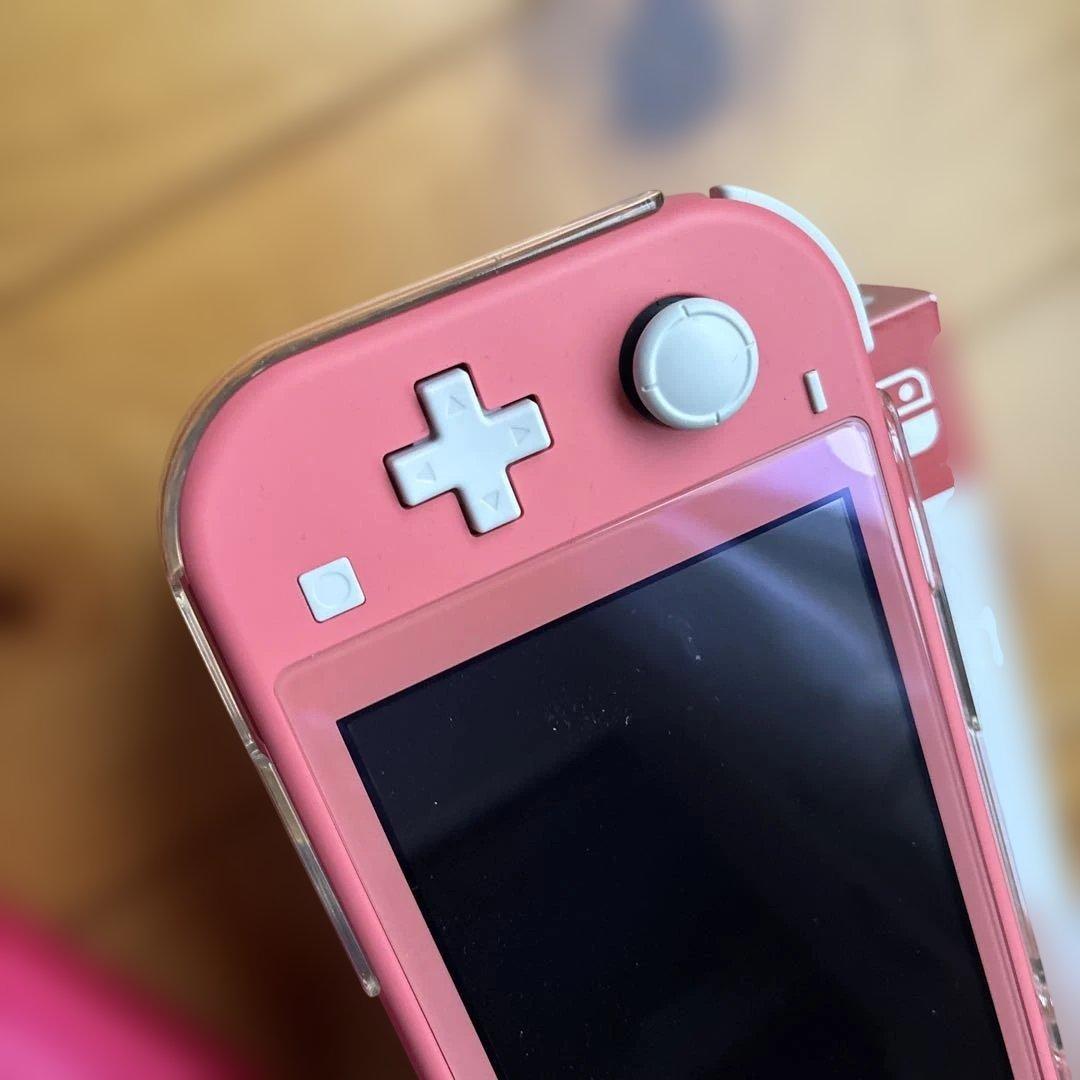 NINTENDO switchLite ピンク　ケース付き