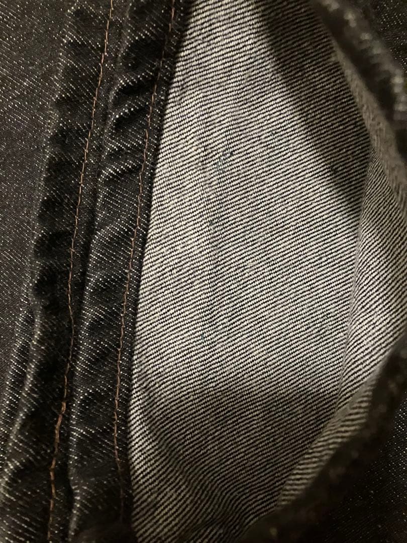 USA製 Levi's 先染め ブラック 501 0658 濃色