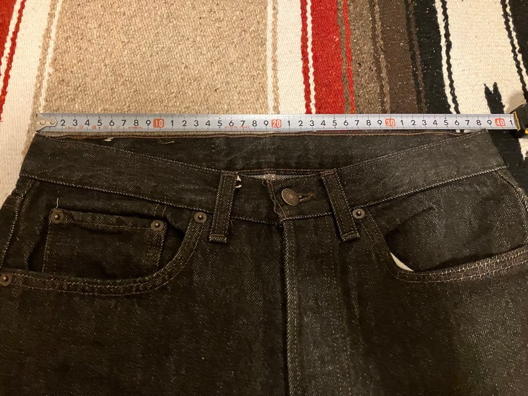 USA製 Levi's 先染め ブラック 501 0658 濃色