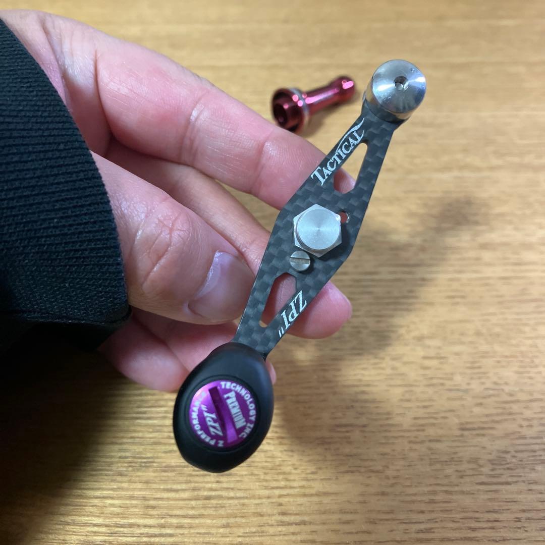 美品　ダイワ用　ZPI タクティカルハンドル　ゴメクサス　ショートスタンド