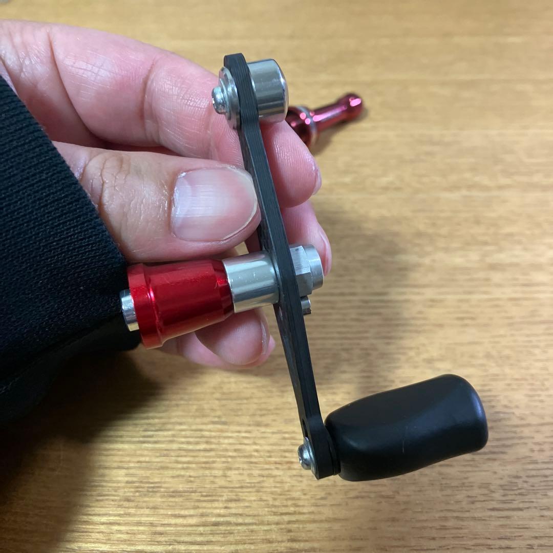 美品　ダイワ用　ZPI タクティカルハンドル　ゴメクサス　ショートスタンド