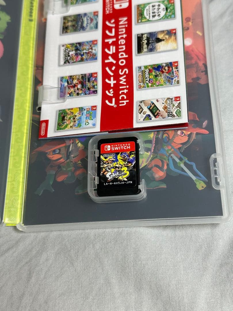 スプラトゥーン3、ポケモン バイオレット、スーパーマリオオデッセイ 3本セット