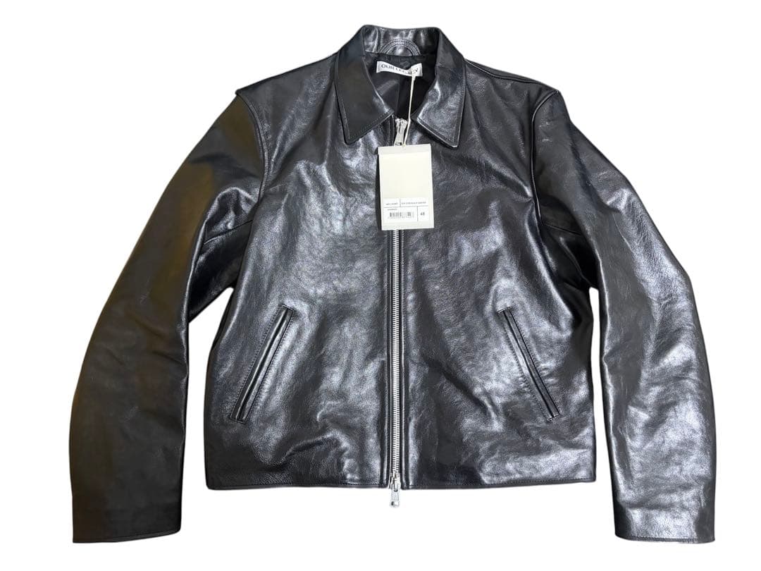 【ほぼ未使用】OUR LEGACY MINI JACKET レザージャケット48