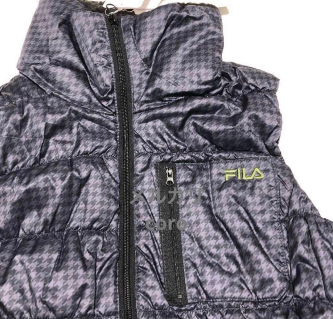FILA フィラ ゴルフ レディース ワンピース 中綿 撥水加工 保温 蓄熱 M