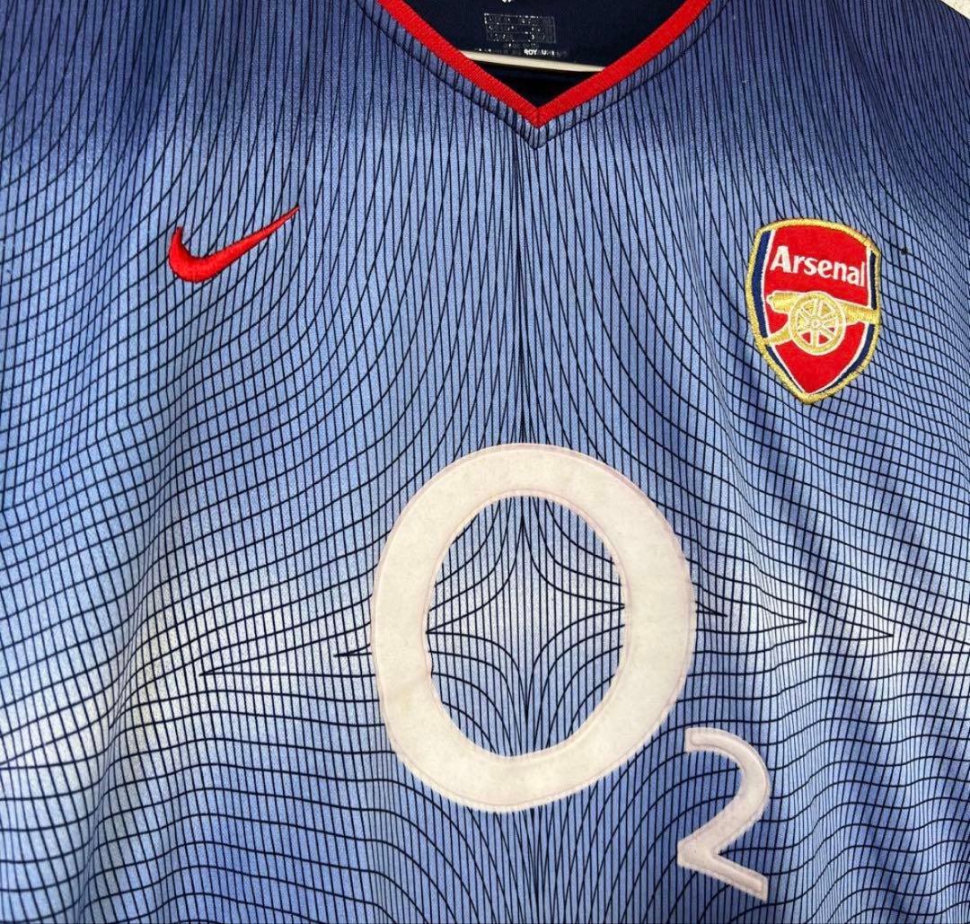 arsenal アーセナル O2 アンリ サッカーユニフォーム
