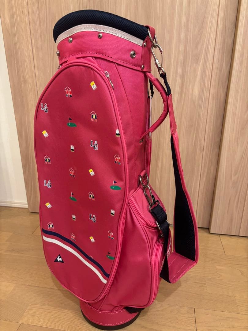 le coq sportif golf★ピンク ゴルフバッグ・キャディバッグ