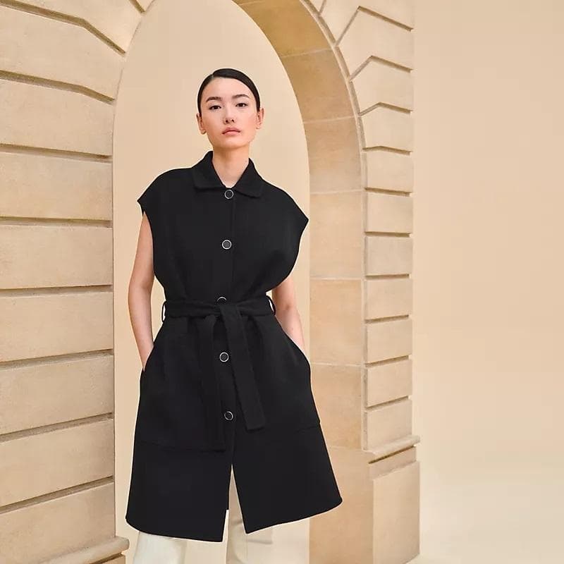 り*☆様 エルメス 24AW カシミヤ ベスト ジレ　 4H0101DA セリエ