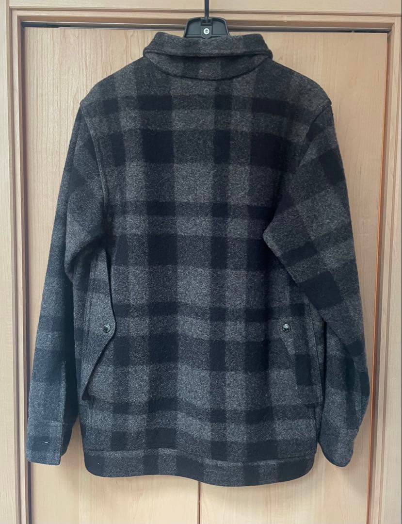 【極美品】 フィルソン ウォッシュド シングルマッキーノ 38 グレーxブラック