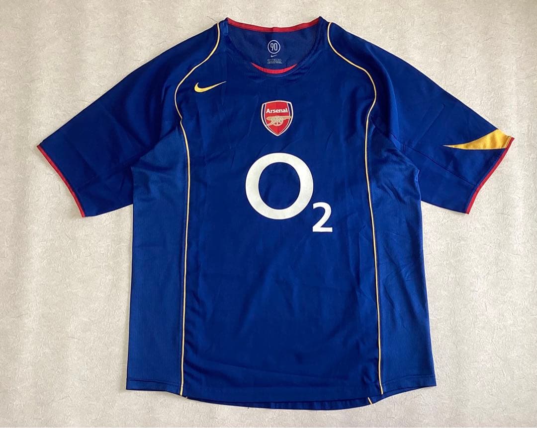 NIKE アーセナル　04/05 10 ベルカンプ　ユニフォーム　O2