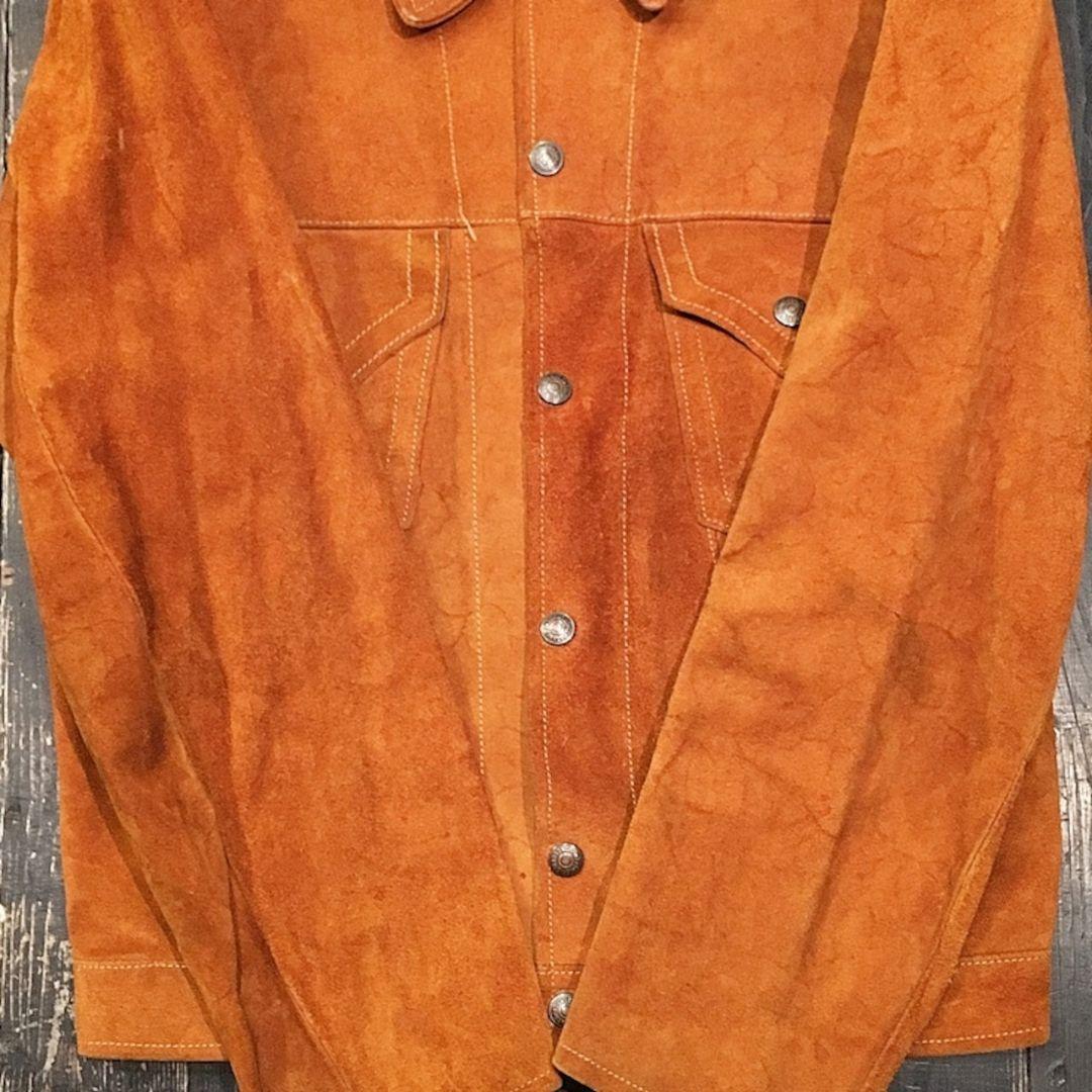 極希少 60s LEVI'S 70505 3rd スエードジャケット BigE