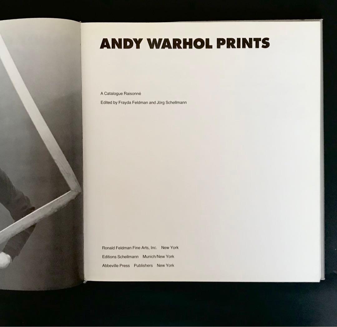 アンディ・ウォーホル版画集「Andy Warhol Prints 」