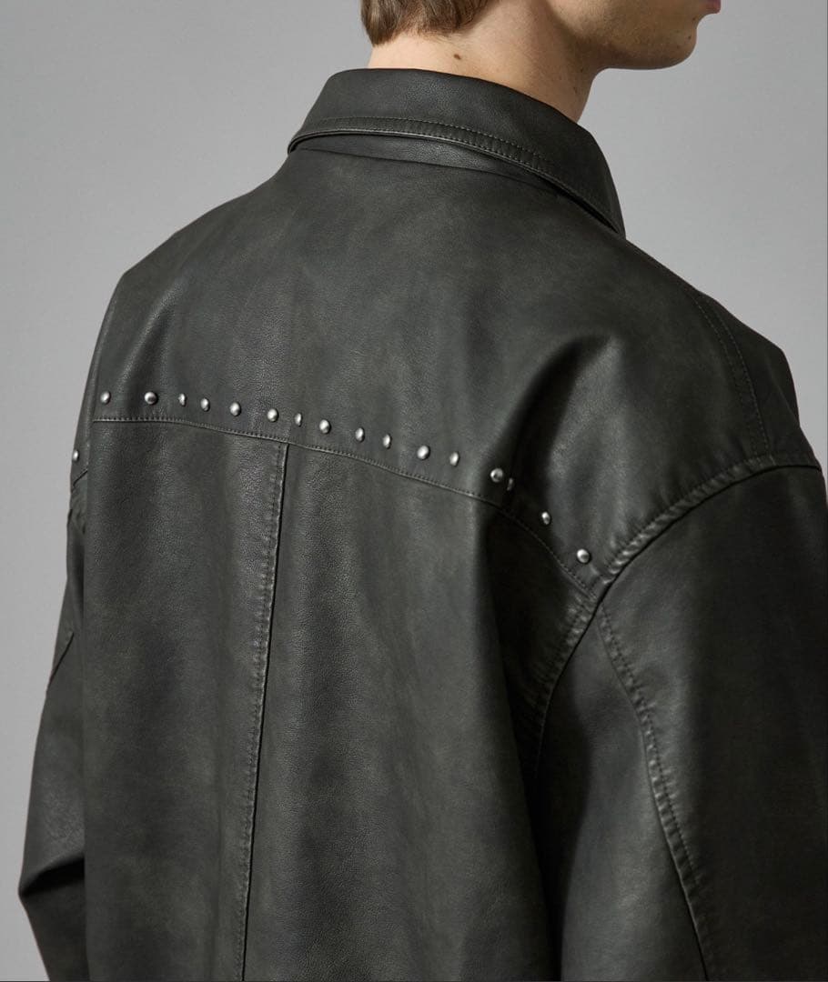 Studs Design Jacket/スタッズデザイントラッカージャケット