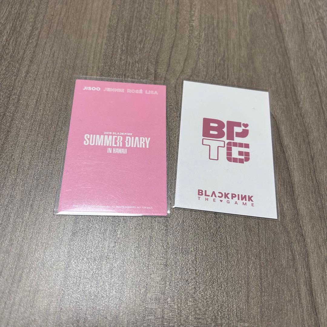 blackpink summer diary ktown4u 特典 ジス トレカ