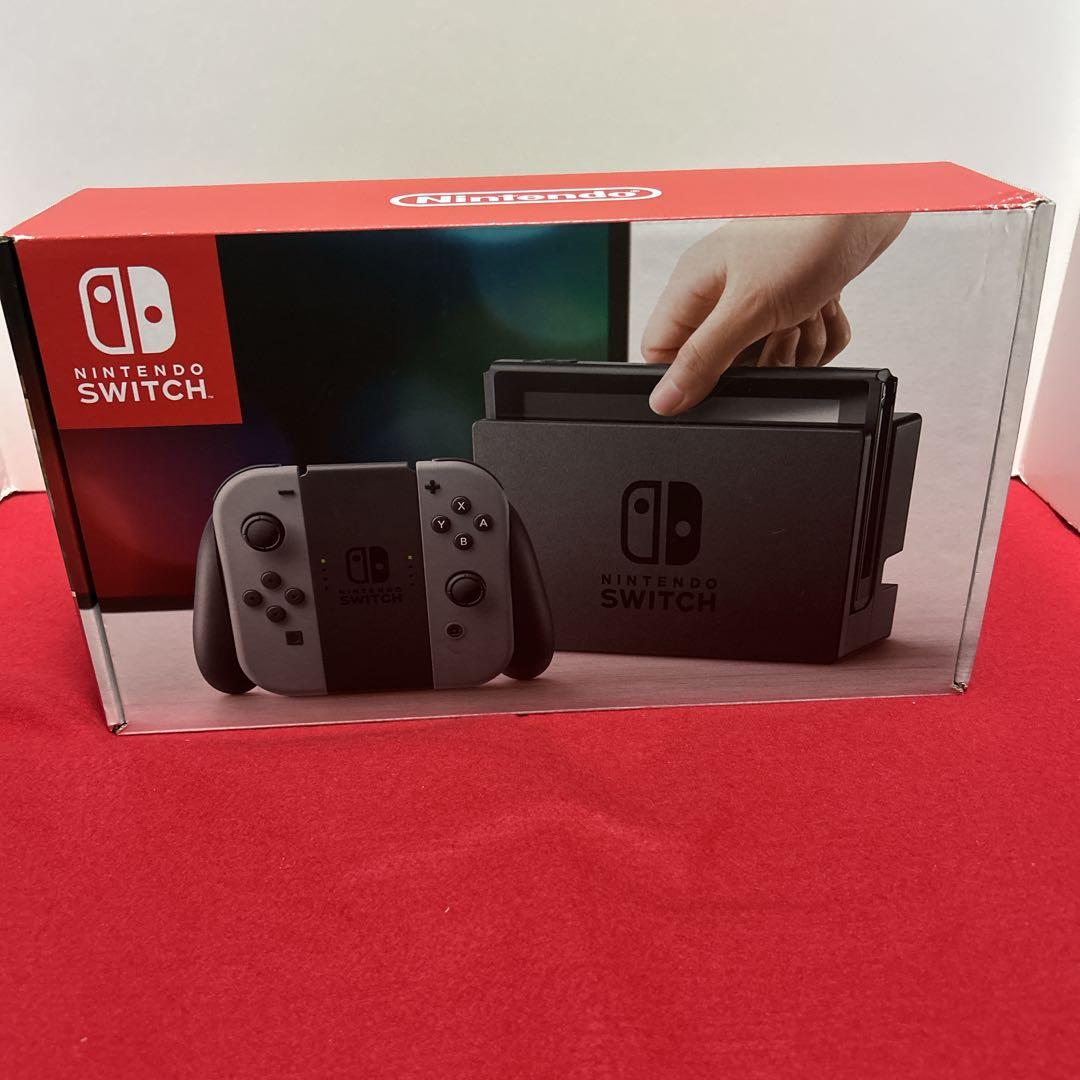 【極美品】Nintendo Switch グレー 本体