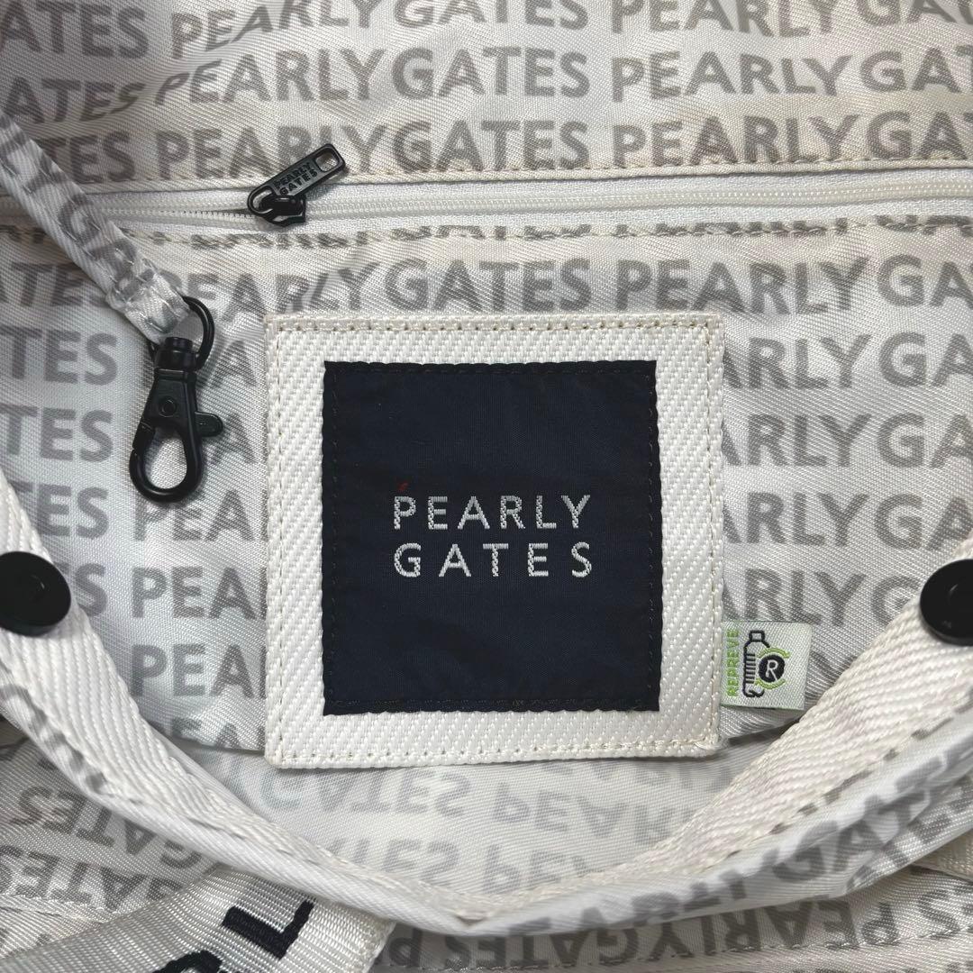 PEARLYGATES パーリーゲイツ ロッカーバッグ 白　トート 大容量