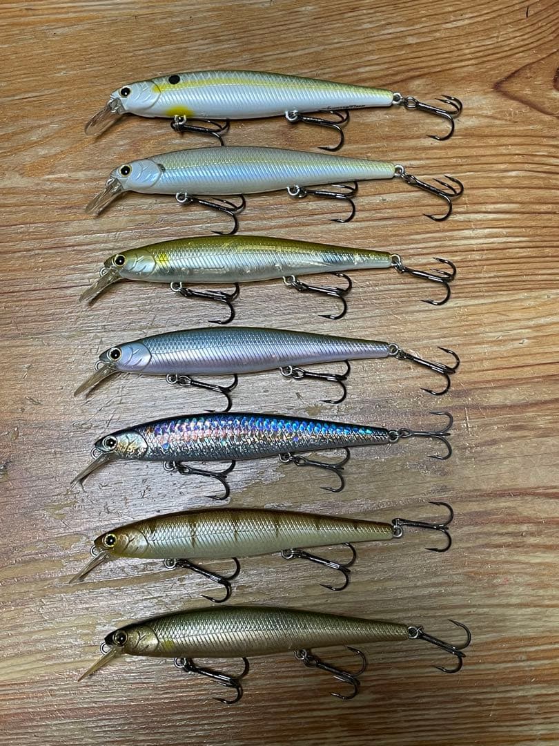 USA ラッキークラフト スレンダーポインター 97MR 7色 セット