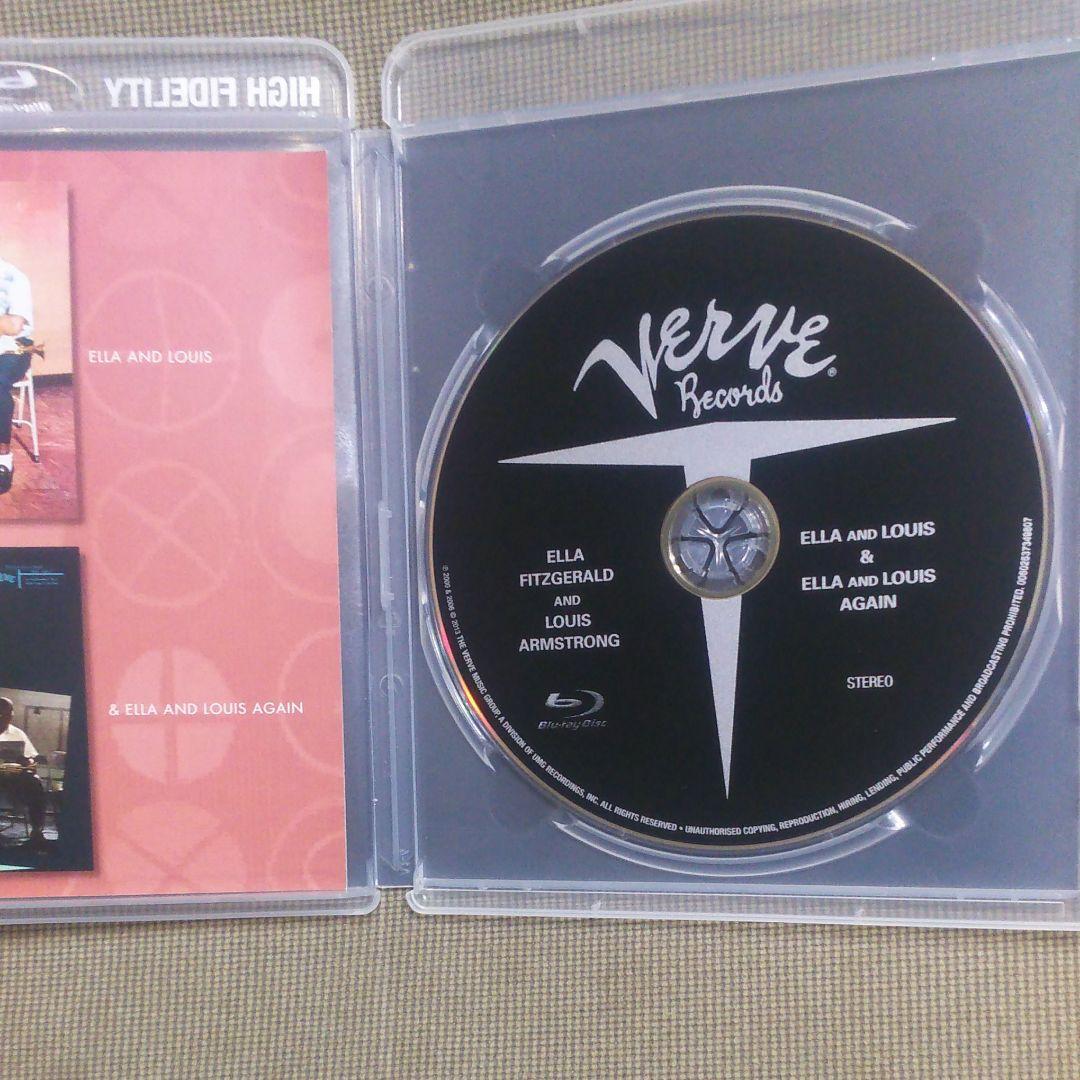 「ルイ・アームストロング&エラ・フィッツジェラルド」blu-ray Audio