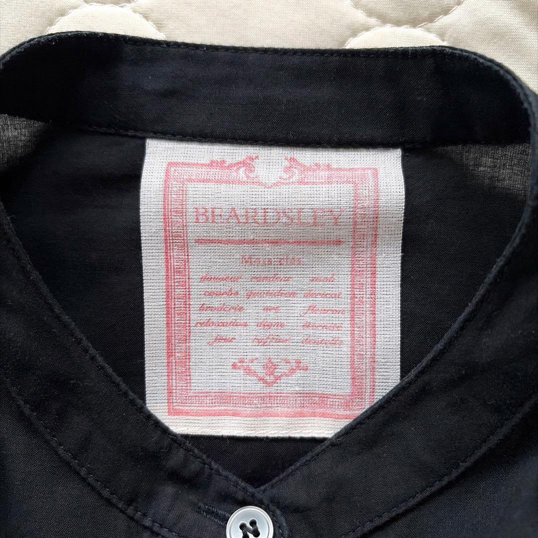 【美品】BEARDSLEY ギャザーワンピース　ブラックサイズ1