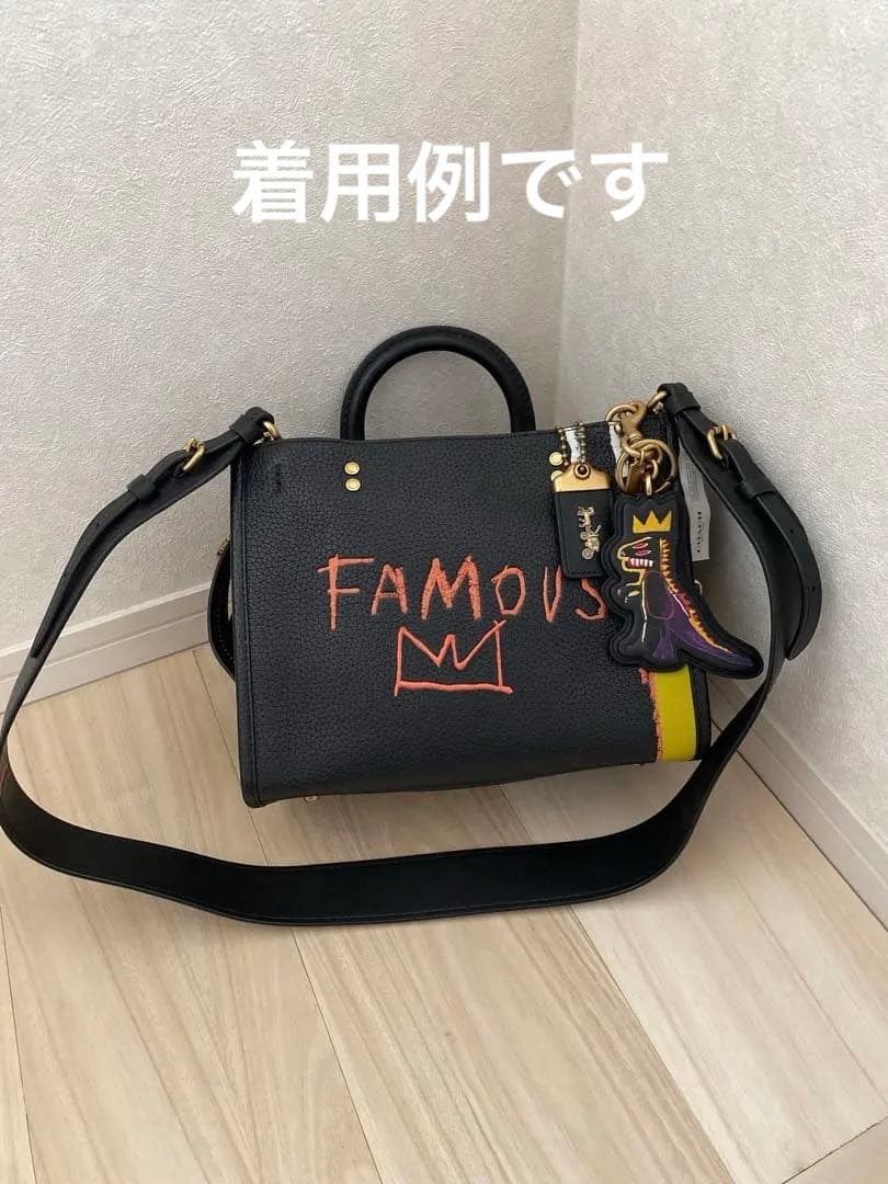 COACH バスキアコラボ　バッグ用ショルダーストラップ　美品