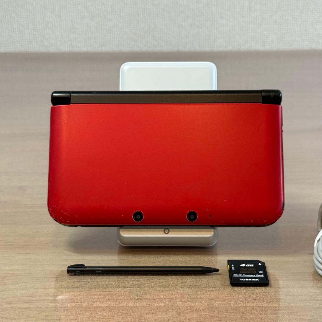6-120 ニンテンドー3DS LL レッド×ブラック