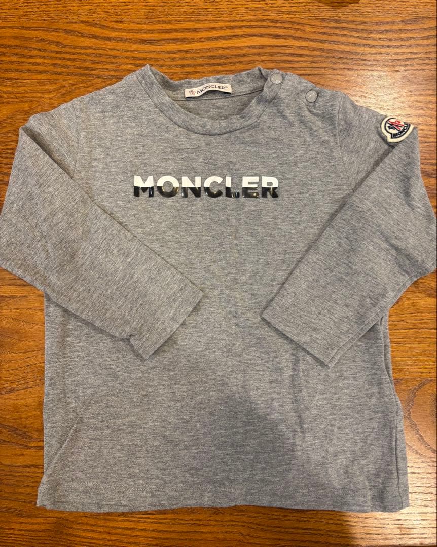 MONCLER 長袖Tシャツ 18/24 グレー