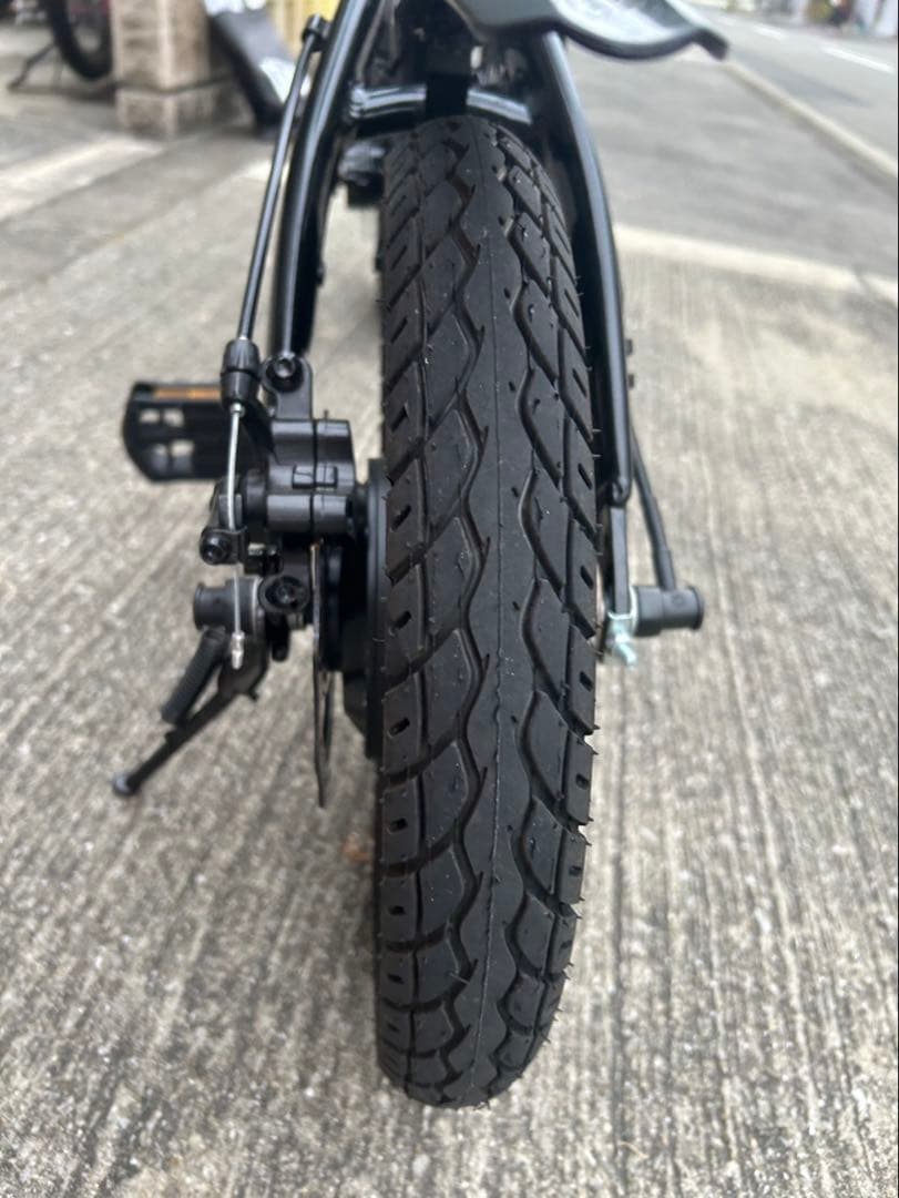ほぼ新品RICH BIT CITY アシスト　ブラック電動自転車　ナンバー不要