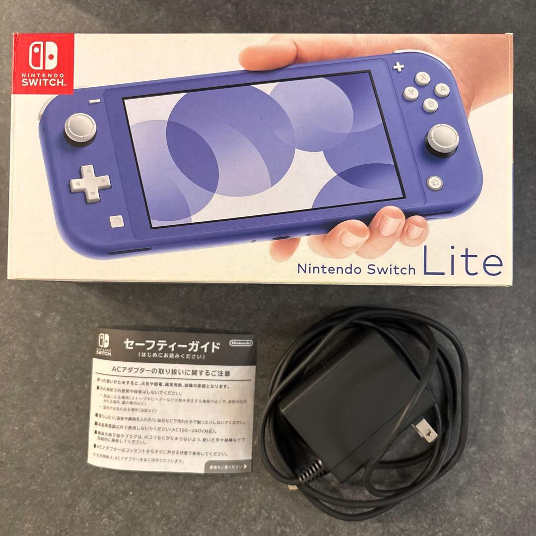 Switch Nintendo Lite ブルー 本体 スイッチライト