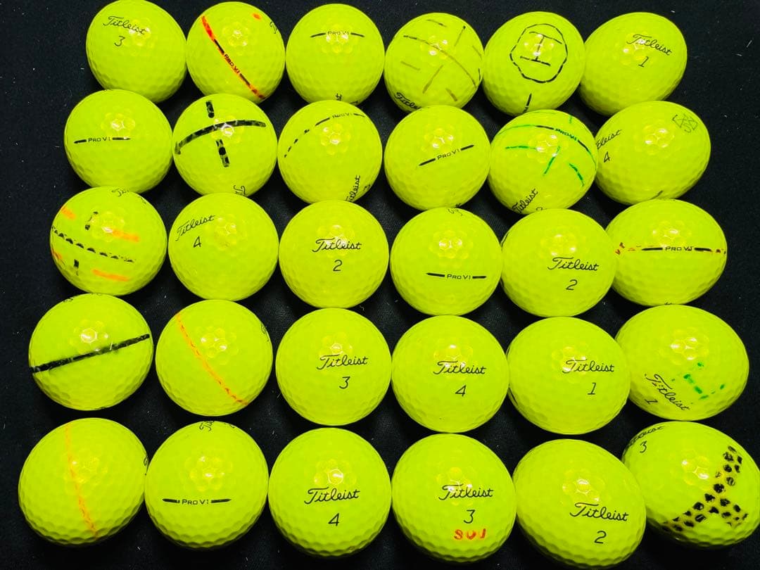 タイトリスト PRO V1 2025年モデル 30個　　イエロー