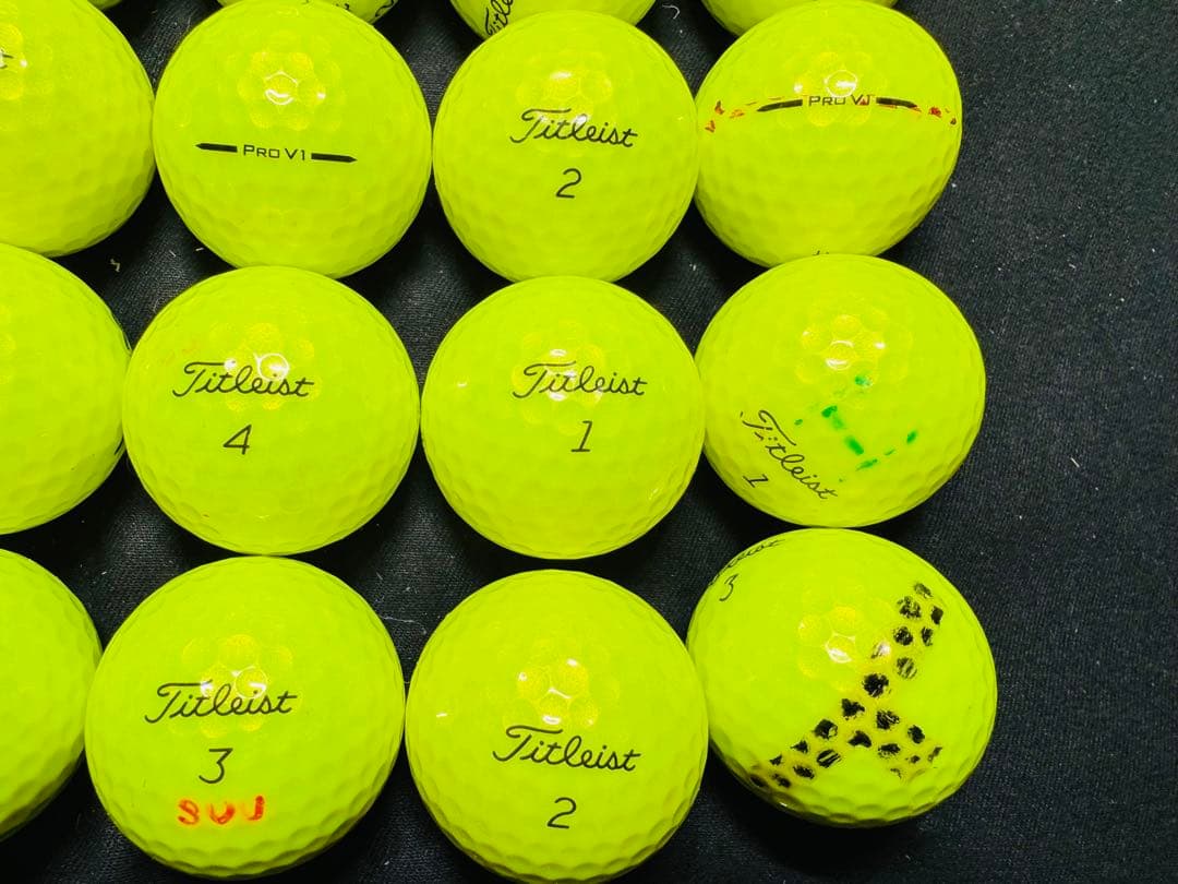 タイトリスト PRO V1 2025年モデル 30個　　イエロー