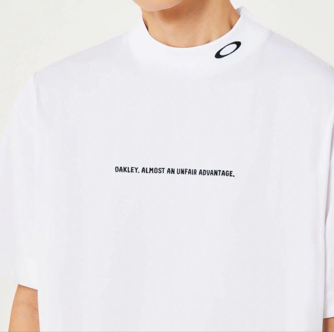 【新品】オークリー ／ハイネック／モックネック／ワイドフィット／半袖